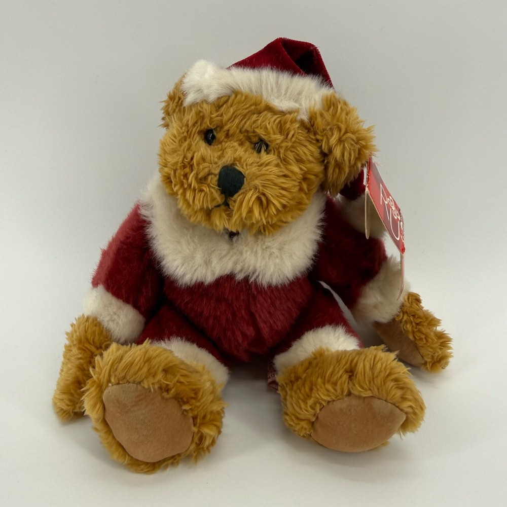 Russ Berrie Kris Santa Bear Bears From the Past Christmas Plush 5 inch Vintage